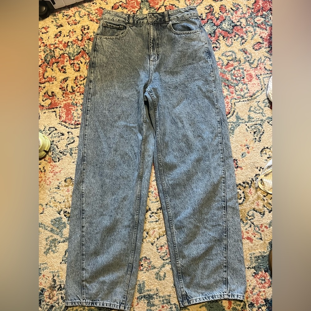 GARAGE DENIM BAGGY JEANS